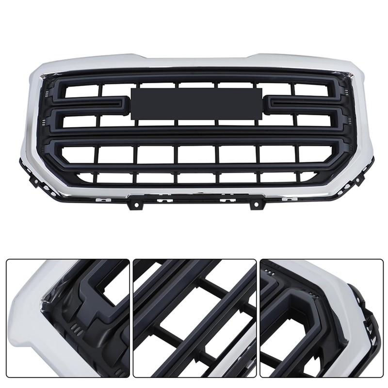 RainMan S Grille Replacement for Sierra 1500 2016 2017 2018