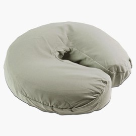 Body Linen Tranquility Microfiber Massage Face Rest Covers for Massage Tables and Chairs - Durable, Lightweight and Extra Soft Microfiber Face Cradle Covers - 5 Pack White