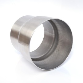 Elifecenter Universal Stainless ID 3.5 inch to OD 4 inch Exhaust Adapter Reducer (3-1/2" ID to 4" OD)