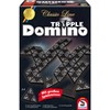 Schmidt Spiele SCH49287 (-) Classic Line, Tripple Domino, mit großen