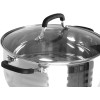 MEGA COOK 12 QT Stainless Steel 18/10 Induction Low Pot