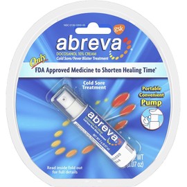 Abreva Cold Sore Med Size .07 Abreva Cold Sore Treatment Cream
