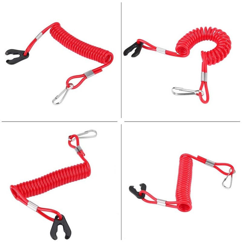 Kill Switch Safety Lead, Motor Stop Switch Rope Lanyard, Safety