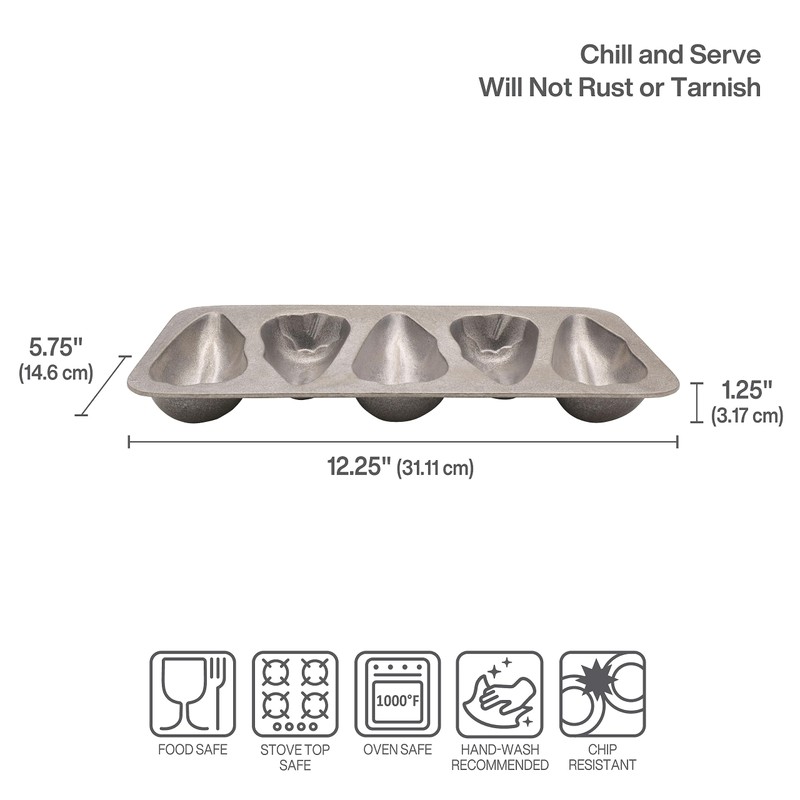 Wilton Armetale Gourmet Grillware Jalepeno Tray