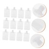 FRCOLOR 12pcs Portable Makeup Bags Stand-up Nozzle Lotion Storage Pouches