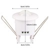 Mini Adjustable 360° Ceiling PIR Infrared Body Motion Sensor Detector