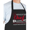 Geschenk mit Namen personalisiert by Shirtracer - Apron - Cooking