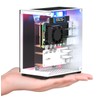 Yahboom RPi 5 Case,Micro Desktop Aluminum Case with Pi5 Active