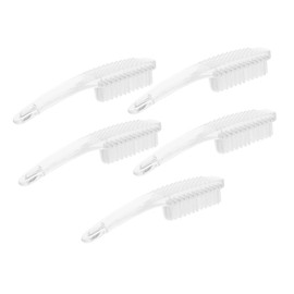 Minkissy 5pcs Nail Cleaning Brush of Fingernail Brush for Dust Removal Manicure Tools Nail for Cleaning Dust for Home Travel Random Color