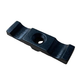 JAM2DAY Pack of 2 Black Turn Buttons/Catches With Screws For Shed Doors, Garden, Pens etc. (Black, 50mm)