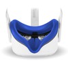 Compatible with Oculus Quest 2 Accessories, VR Silicone face Cover,