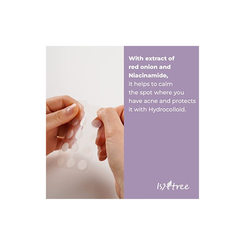 Isntree Parches para Imperfecciones Onion Newpair Pimple Patch Skin Fit