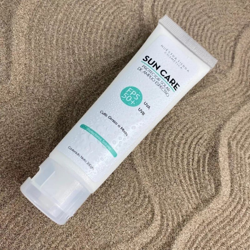 Nuestra Tierra Cosmética Protector Solar Amplio Espectro Sun Care Cutis