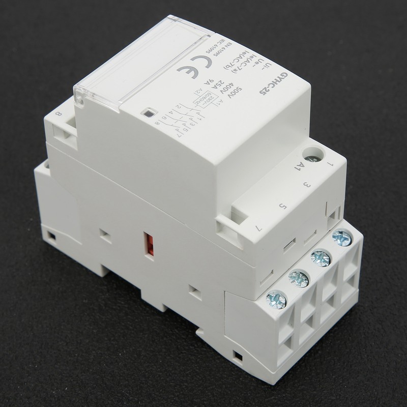 Modular Contactor 4P Industrial Household Circuit Control Module 4NO 50Hz