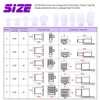 Swpeet 700Pcs Automotive Electrical Wire Connectors Kit, 2.8mm 2 3