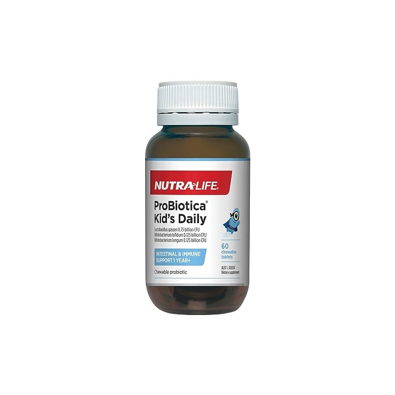 Nutralife Probiotica Kids Daily Chewable Tab X 60
