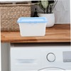 NOLITOY Box Laundry Pod Box Laundry Organizer Jars Laundry Room