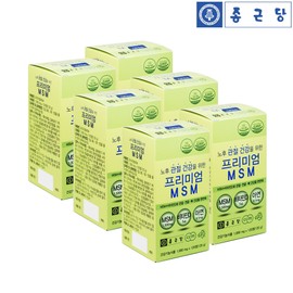 Chong Kun Dang MSM dietary sulfur zinc supplement good for knee joints MSM 12 months supply / 종근당 무릎 관절에 좋은 MSM식이유황 아연 영양제 엠에스엠 12개월분