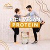 Wildmountain - Proteína Vegana de Arroz Integral Suplemento Alimenticio Sin