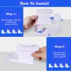 Unbranded 4PCS Bed Sheet Mattress Holder Fastener Grippers Firm Tight