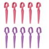 Nail Clips, Multi-functional, Beautiful, Compact, Easy to Use, 10 Pcs,