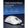EWEADN S9 Pro Wireless Gaming Mouse, 59G Ergonomic Computer Mouse,