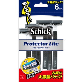 Schick (シック) Protector Light (6 pieces) Beard Shaving Razor