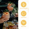 200 Pcs Cocktail Picks,4.7 Inch Fancy Toothpicks,Disco Ball Decorative Toothpicks