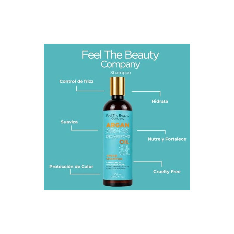 Feel The Beauty Duo Shampoo & Conditioner Argan Oil con