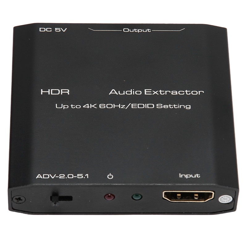 HDR HD Multimedia Interface Sound Extractor Support 4K 60Hz EDID