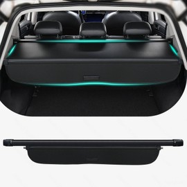 Retractable Cargo Cover fit for Honda CRV 2003 2004, Raear Interior Trunk Cover Organizer, Rear Luggage Privacy Shield, Anti-Peeping Security Screen, Car Accessories for Honda CRV Carbon Fiber Texture