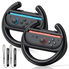 FYOUNG Steering Wheel for Switch 2/1 Joy-Con 2PCS