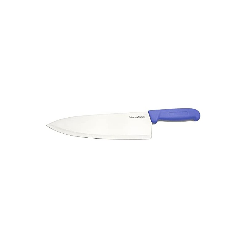 10 Inch Blue Chef/Cook Knife - Columbia Cutlery - Professional