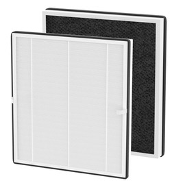 XBWW 2 Packs True HEPA Replacement Filters Compatible with Afloia Europa Air Cleaner Purifier, 3-in-1 Filter of Pre-Filter, True HEPA and Activated Carbon Filters