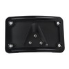 HDBUBALUS Motorcycle Curved Laydown License Plate Mount with Frame Fit