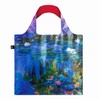 LOQI Monet Low Key Eco Bag, Water Lilies, Recycled, Foldable,