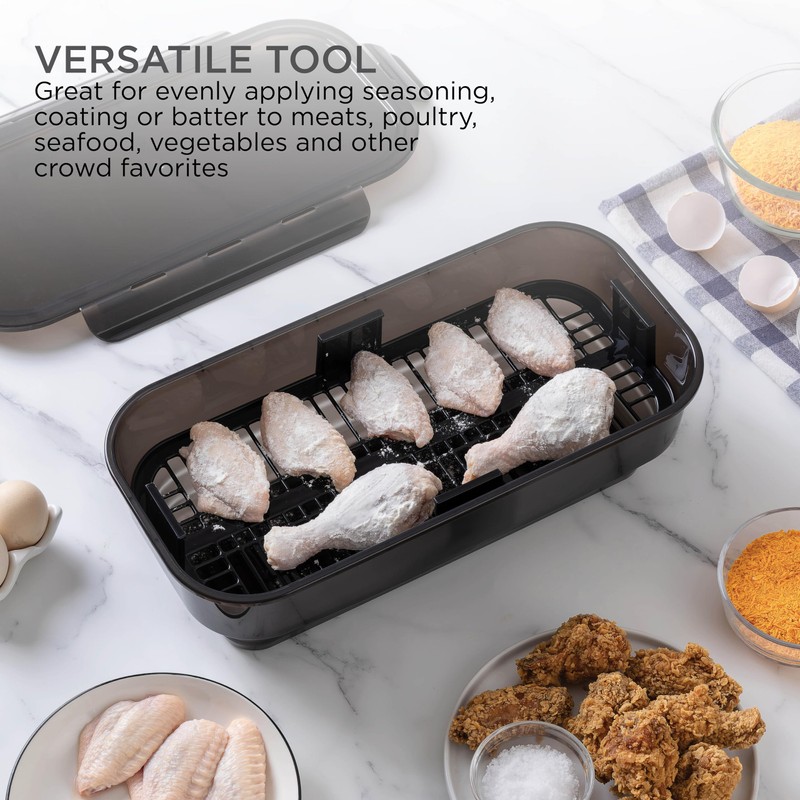 COOK WITH COLOR Collapsible Batter Bowl - Mess Free Breading