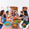 1 Bandeja De Silicona Reutilizable Para Hornear, Antiadheren Negro