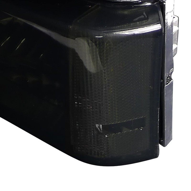 Spec-D Tuning Headlight Smoke + Bumper Lights Lamps W/Clear Reflector