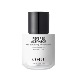 OHUI Reverse Activator Pore Minimizing Retinol Cream | Korean Skin Care | Low to Non-irritating Retinol Moisturizer for Face | Visibly Reduces Wrinkles and Pore Size