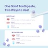 Purple Toothpaste Tablets with Nano Hydroxyapatite - Fresh Breath