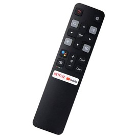 Remote Control (RC802V FNR1) Replacement for All TCL Android 4K UHD Smart TV Without Voice Command