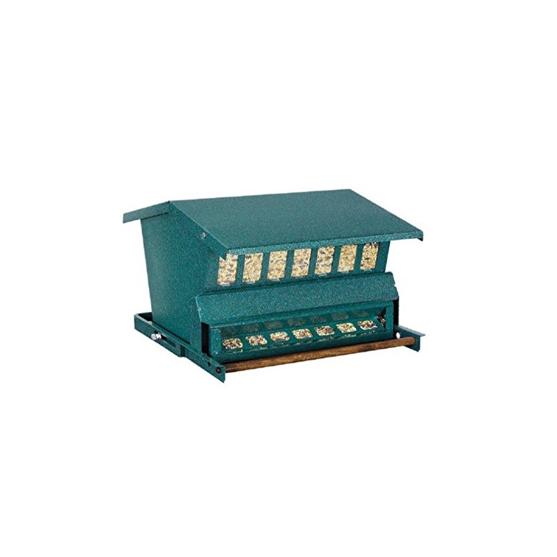 FH Absolute Squirrel Proof Hopper Bird Feeder