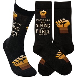 Primitives by Kathy Socks - These Are My Strong And Fierce Socks, Unisex, One Size