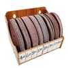 ZYRELYNX 8-Tier Sandpaper Organizer Fit for Sanding Discs 5 Inch,