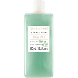 Sunday Rain Aloe & Sweet Mint Bubble Bath x 450ml