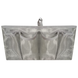 Organizador de Bolsa malla metálica Color Plata (29 x 14 x 10 cms)