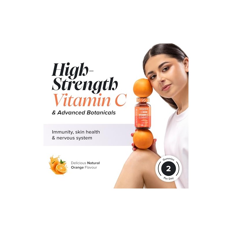 Vitamin C Gummies 250 mg | with Zinc, Bioflavonoids |