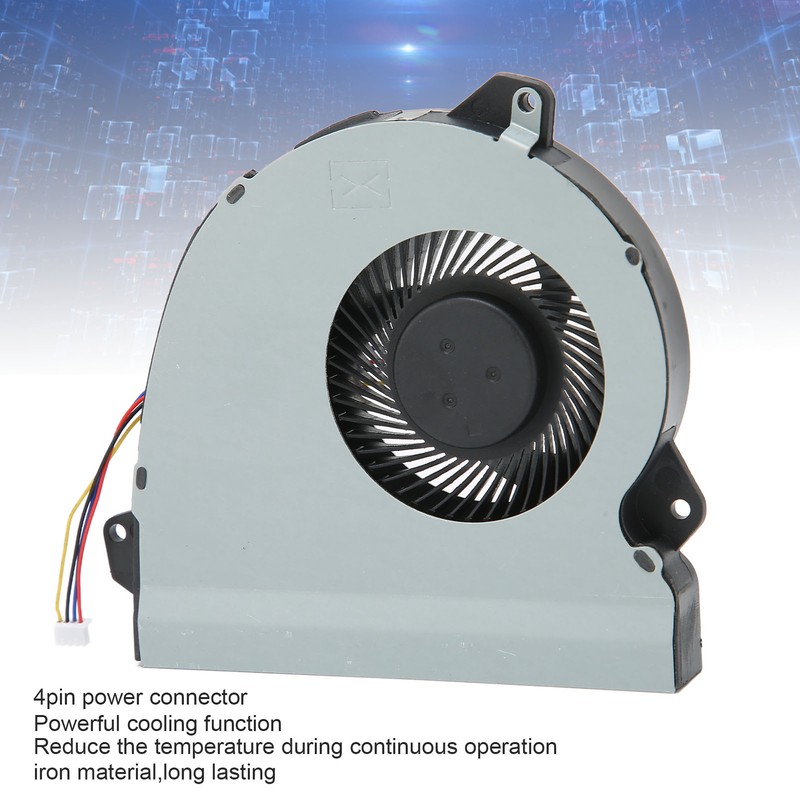 For ASUS Fan 4pin Power Supply Easy Replaceable Iron CPU