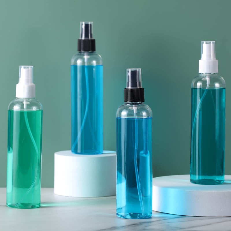 32 Pcs 8 oz Spray Bottles Fine Mist Empty Clear